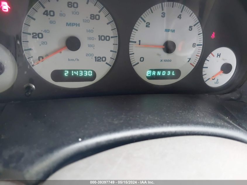 2002 Dodge Grand Caravan Sport VIN: 1B4GP44332B634686 Lot: 39397749