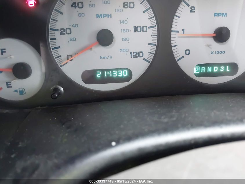 2002 Dodge Grand Caravan Sport VIN: 1B4GP44332B634686 Lot: 39397749