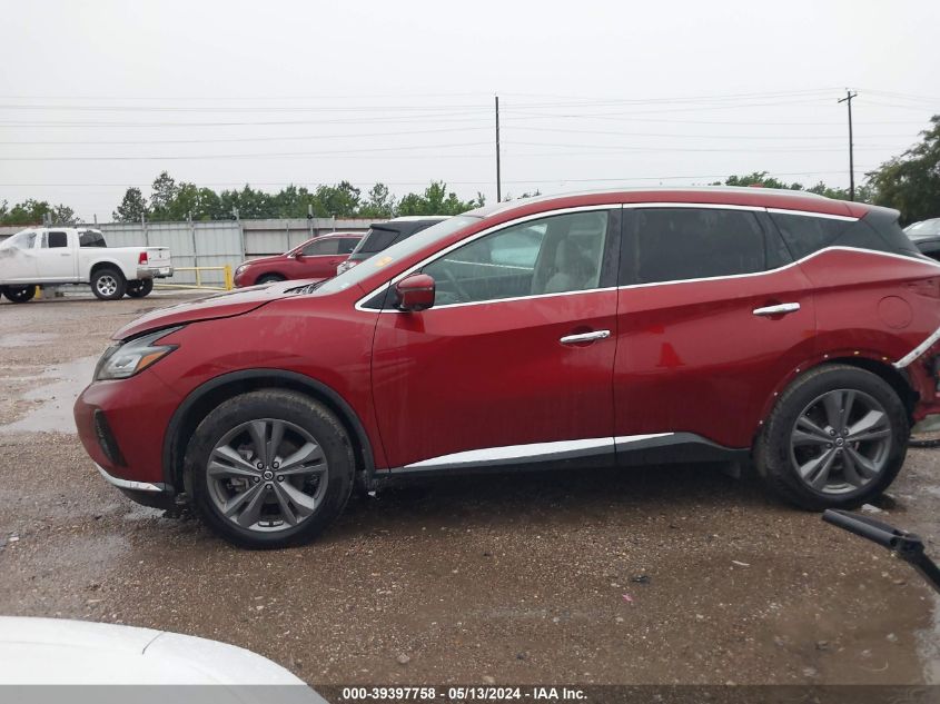 2019 Nissan Murano Platinum VIN: 5N1AZ2MJ2KN140951 Lot: 39397758