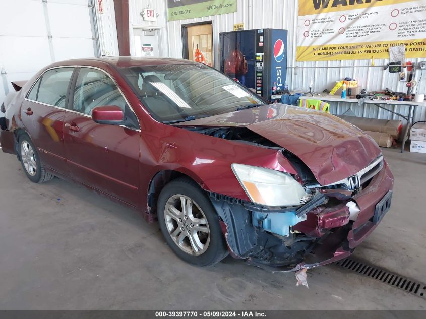 2006 Honda Accord 2.4 Ex VIN: 1HGCM56886A041508 Lot: 39397770