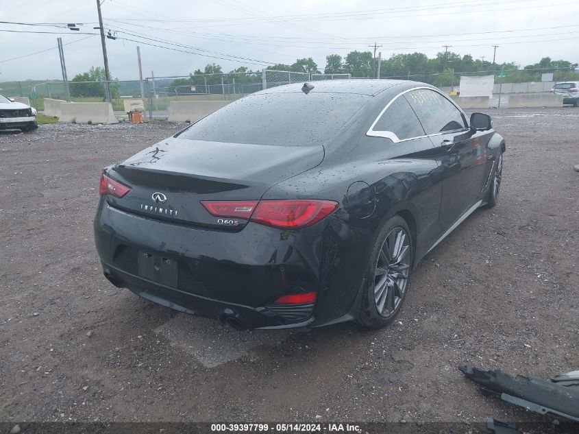 2017 Infiniti Q60 3.0T Red Sport 400 VIN: JN1FV7EK4HM610862 Lot: 39397799