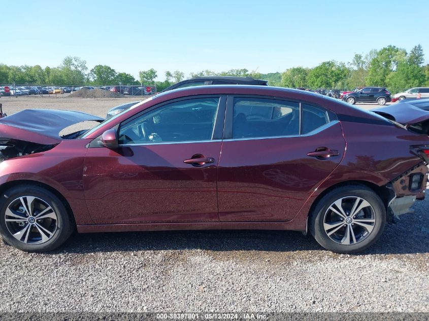 2023 Nissan Sentra Sv Xtronic Cvt VIN: 3N1AB8CV0PY227468 Lot: 39397801