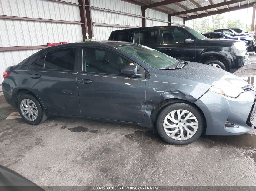 2018 Toyota Corolla Le VIN: 2T1BURHE7JC048605 Lot: 39397803