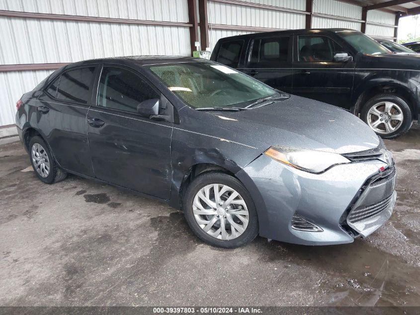 2018 Toyota Corolla Le VIN: 2T1BURHE7JC048605 Lot: 39397803