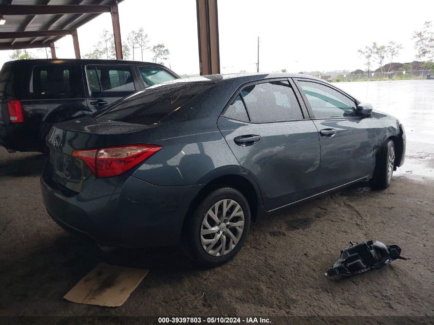 2018 Toyota Corolla Le VIN: 2T1BURHE7JC048605 Lot: 39397803