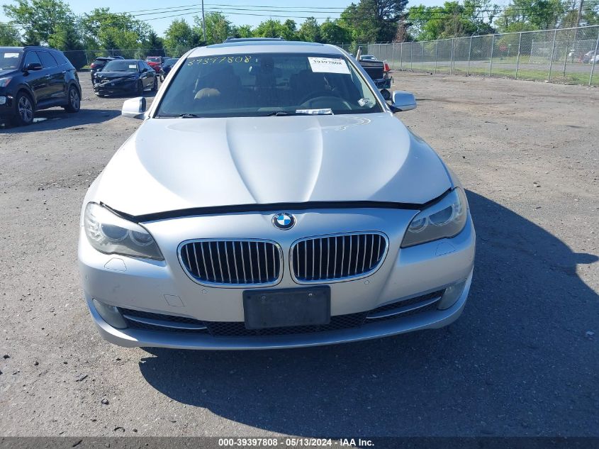 2011 BMW 528I VIN: WBAFR1C5XBDS35818 Lot: 39397808