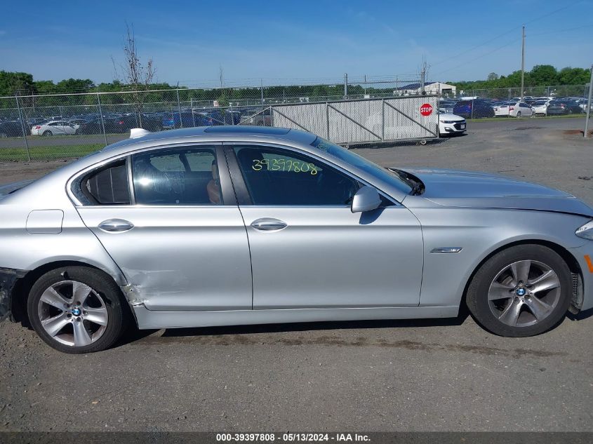 2011 BMW 528I VIN: WBAFR1C5XBDS35818 Lot: 39397808