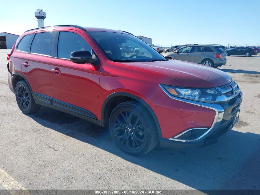 2018 Mitsubishi Outlander Le VIN: JA4AZ3A37JZ029927 Lot: 39397809