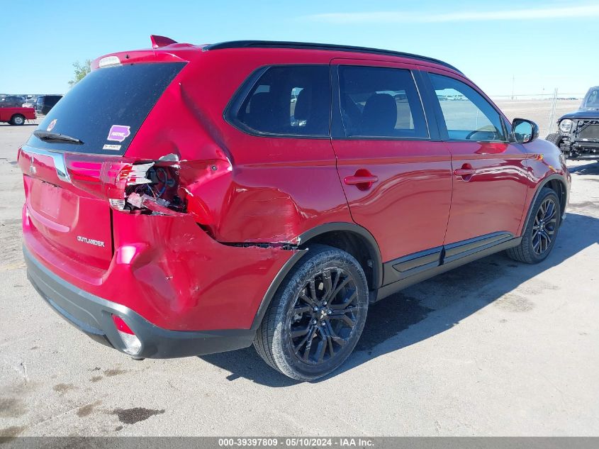 2018 Mitsubishi Outlander Le VIN: JA4AZ3A37JZ029927 Lot: 39397809