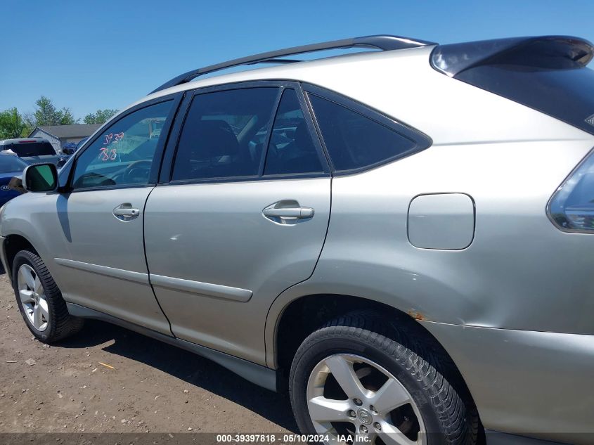 2005 Lexus Rx 330 VIN: 2T2HA31U65C047478 Lot: 39397818