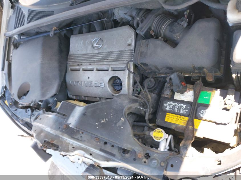 2005 Lexus Rx 330 VIN: 2T2HA31U65C047478 Lot: 39397818