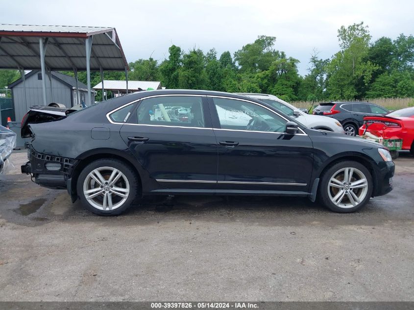 2015 Volkswagen Passat 2.0L Tdi Sel Premium VIN: 1VWCV7A33FC089549 Lot: 39397826