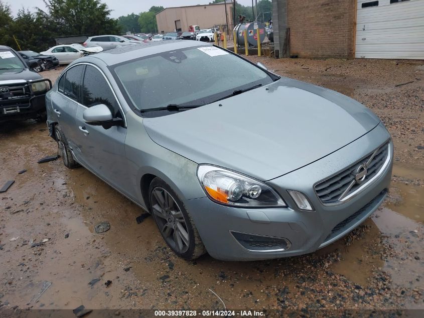 2013 Volvo S60 T5/T5 Platinum/T5 Premier/T5 Premier Plus VIN: YV1612FH3D2188114 Lot: 39397828