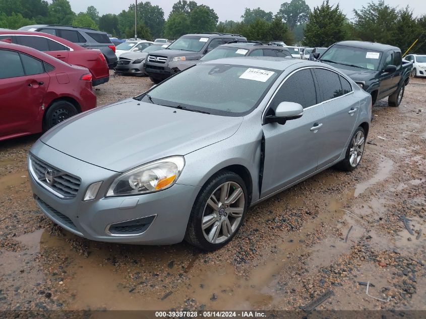 2013 Volvo S60 T5/T5 Platinum/T5 Premier/T5 Premier Plus VIN: YV1612FH3D2188114 Lot: 39397828