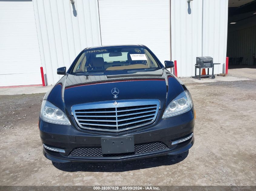 WDDNG9EB1DA529026 | 2013 MERCEDES-BENZ S 550