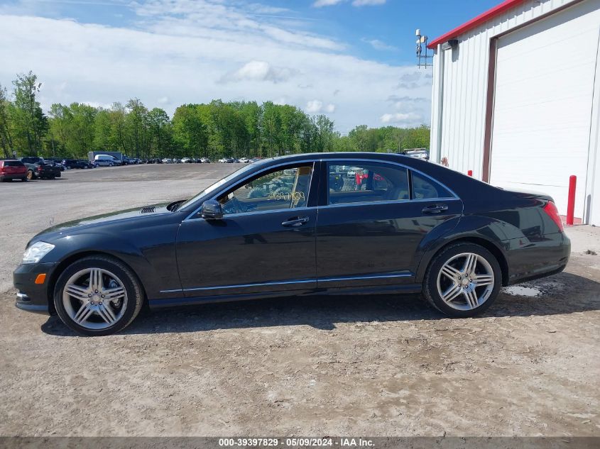 WDDNG9EB1DA529026 | 2013 MERCEDES-BENZ S 550