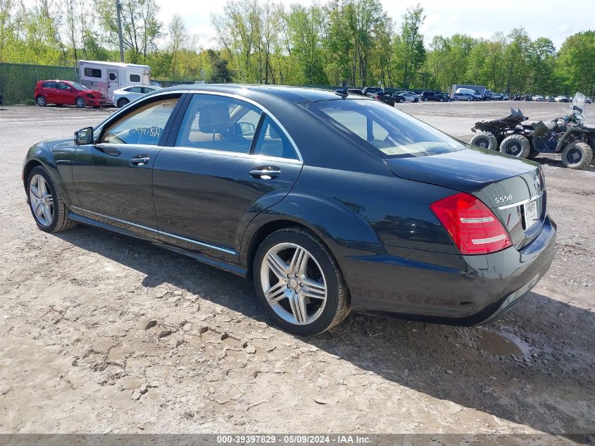 WDDNG9EB1DA529026 | 2013 MERCEDES-BENZ S 550