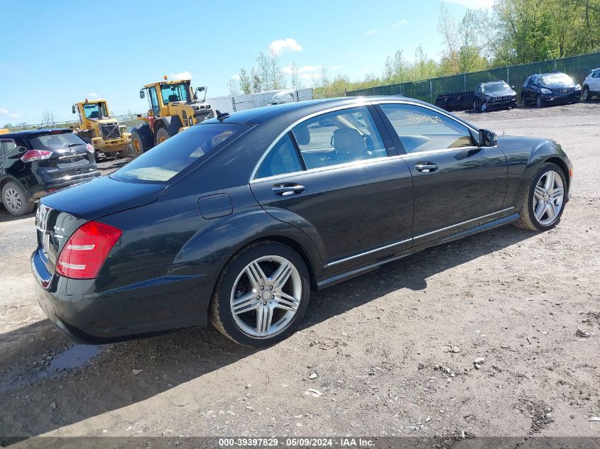 WDDNG9EB1DA529026 | 2013 MERCEDES-BENZ S 550