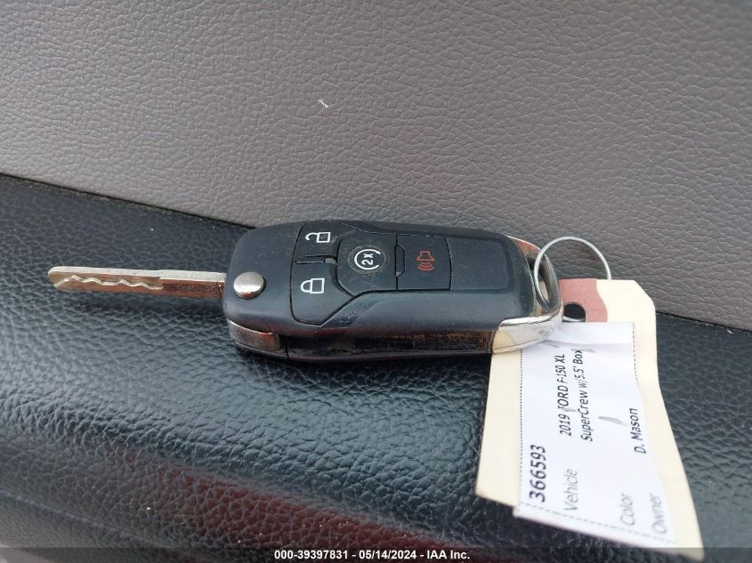 2019 Ford F-150 Xlt VIN: 1FTEW1C52KFB47549 Lot: 39397831