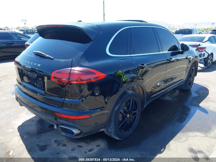 2016 Porsche Cayenne VIN: WP1AA2A28GLA09825 Lot: 39397834