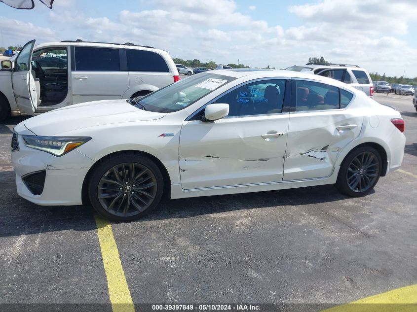 2022 Acura Ilx Premium A-Spec Packages/Technology A-Spec Packages VIN: 19UDE2F80NA004872 Lot: 39397849