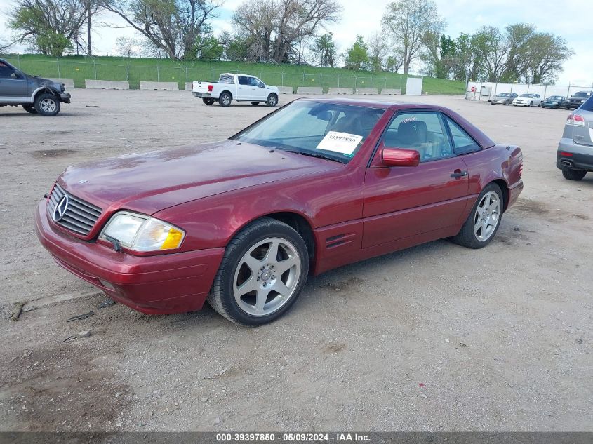 1997 Mercedes-Benz Sl 500 VIN: WDBFA67F3VF153298 Lot: 39397850