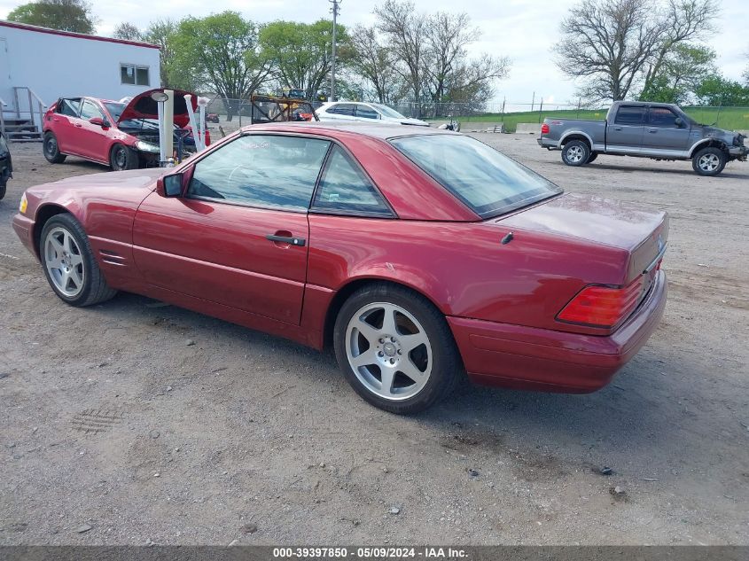 1997 Mercedes-Benz Sl 500 VIN: WDBFA67F3VF153298 Lot: 39397850