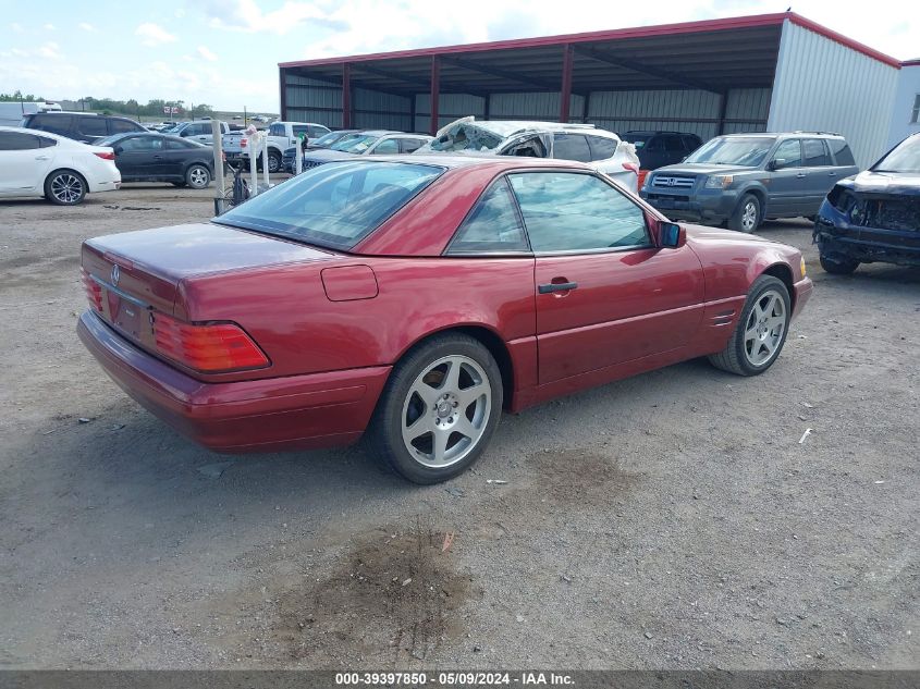 1997 Mercedes-Benz Sl 500 VIN: WDBFA67F3VF153298 Lot: 39397850