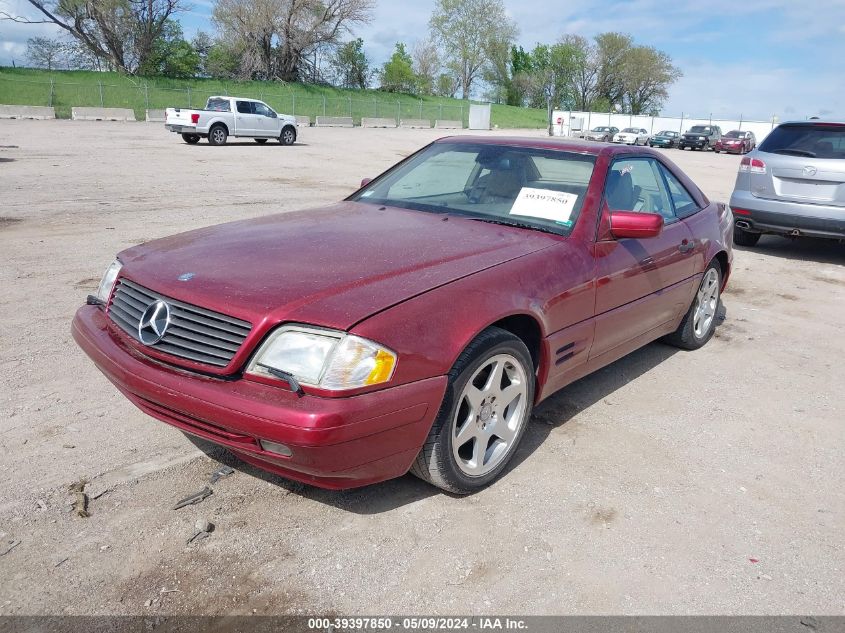 1997 Mercedes-Benz Sl 500 VIN: WDBFA67F3VF153298 Lot: 39397850