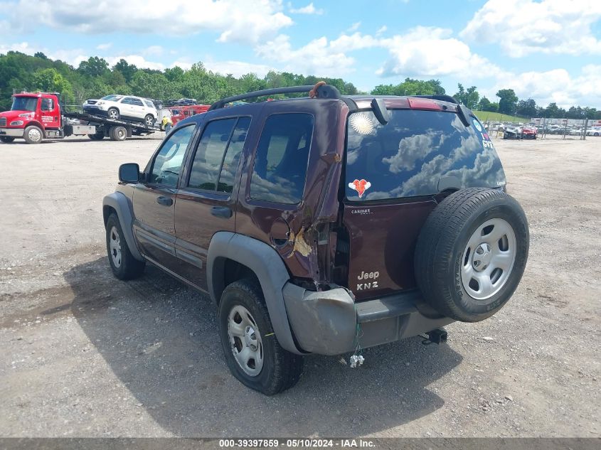 2004 Jeep Liberty Sport VIN: 1J4GK48K74W251066 Lot: 39397859