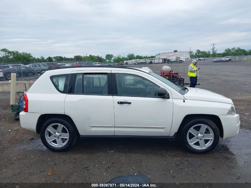 2009 Jeep Compass Sport VIN: 1J8FT47B79D139914 Lot: 39397871