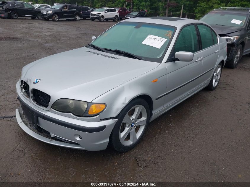 2005 BMW 330I VIN: WBAEV53415KM41163 Lot: 39397874