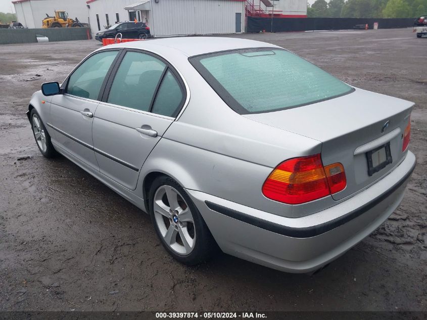 2005 BMW 330I VIN: WBAEV53415KM41163 Lot: 39397874