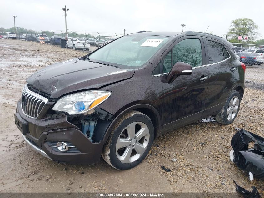 2015 Buick Encore Convenience VIN: KL4CJBSB0FB247286 Lot: 39397884