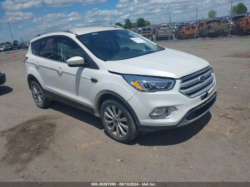 2017 FORD ESCAPE TITANIUM - 1FMCU9J96HUB46325