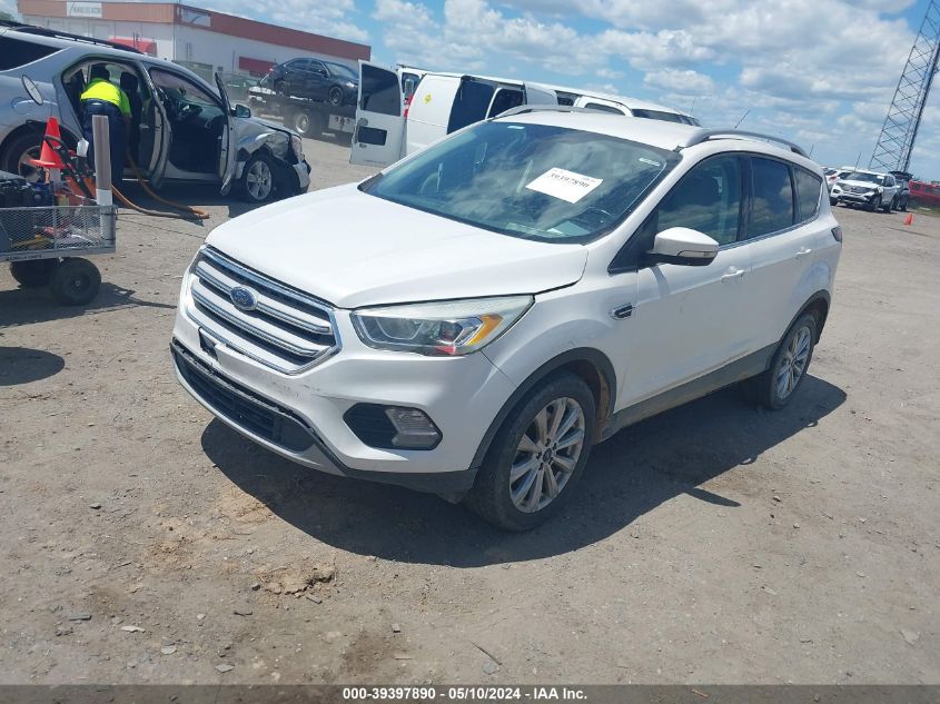 2017 FORD ESCAPE TITANIUM - 1FMCU9J96HUB46325