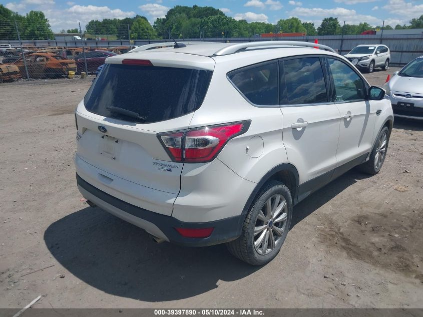 2017 FORD ESCAPE TITANIUM - 1FMCU9J96HUB46325