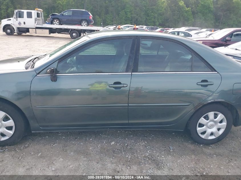 2002 Toyota Camry Le VIN: 4T1BE32K02U602138 Lot: 39397894