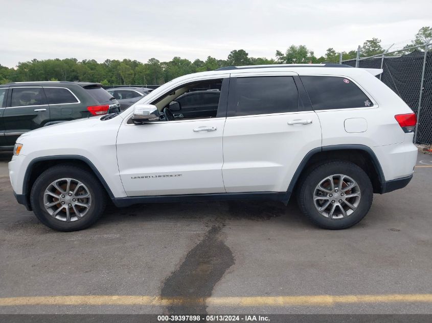 2015 Jeep Grand Cherokee Limited VIN: 1C4RJEBG2FC714151 Lot: 39397898