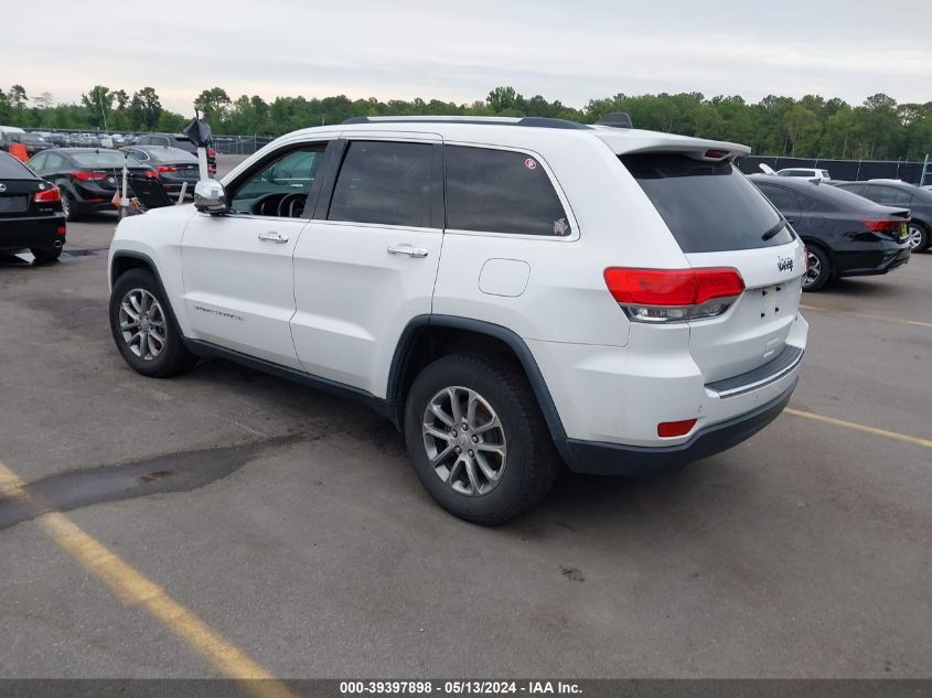 2015 Jeep Grand Cherokee Limited VIN: 1C4RJEBG2FC714151 Lot: 39397898