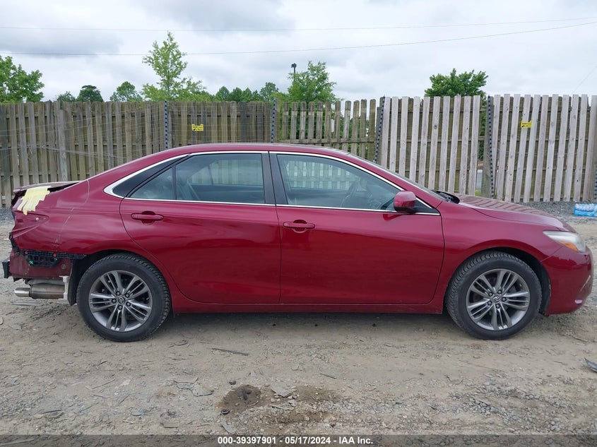 2015 Toyota Camry Le/Xle/Se/Xse VIN: 4T1BF1FK8FU991869 Lot: 39397901