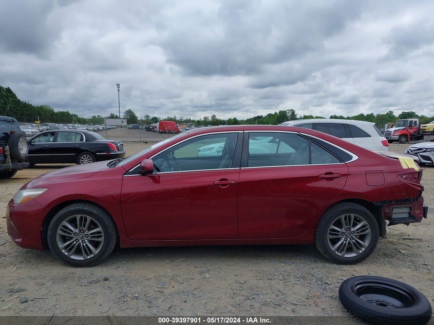 2015 Toyota Camry Le/Xle/Se/Xse VIN: 4T1BF1FK8FU991869 Lot: 39397901