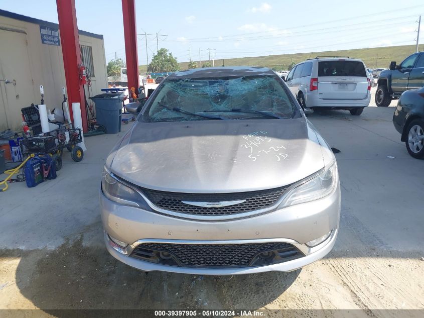 2015 Chrysler 200 C VIN: 1C3CCCCB8FN732458 Lot: 39397905