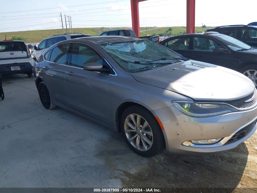 2015 Chrysler 200 C VIN: 1C3CCCCB8FN732458 Lot: 39397905