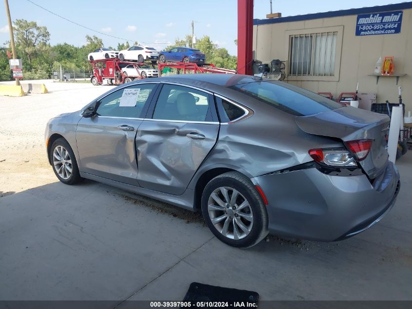2015 Chrysler 200 C VIN: 1C3CCCCB8FN732458 Lot: 39397905