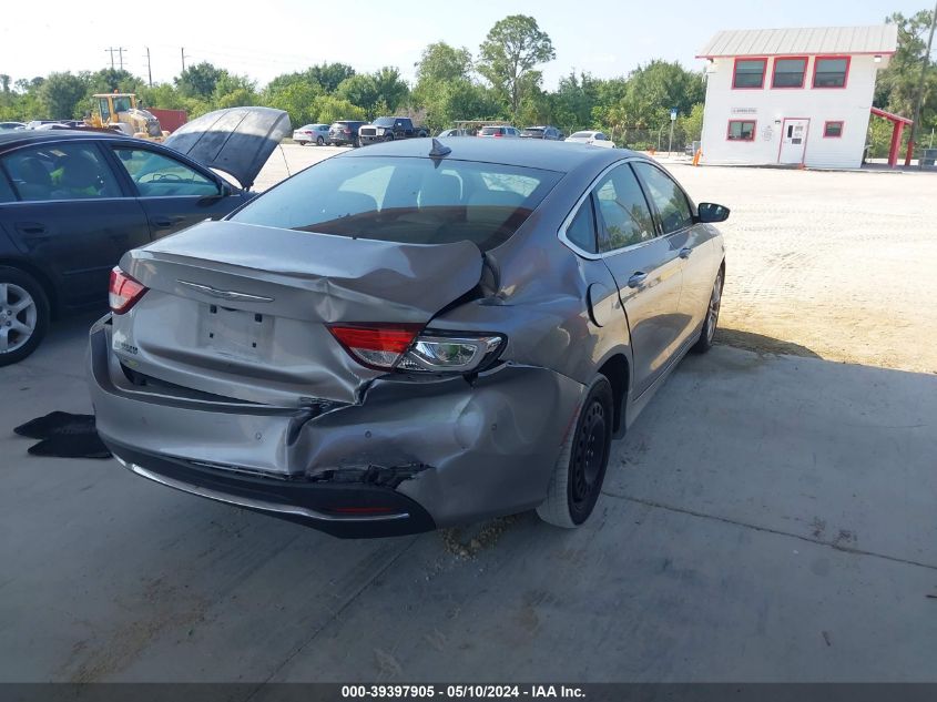 2015 Chrysler 200 C VIN: 1C3CCCCB8FN732458 Lot: 39397905