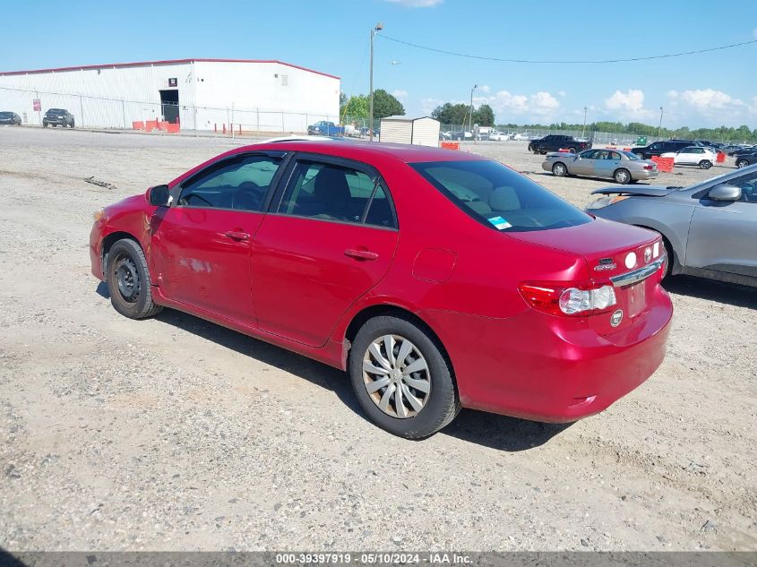 2012 Toyota Corolla Le VIN: 2T1BU4EE9CC889853 Lot: 39397919