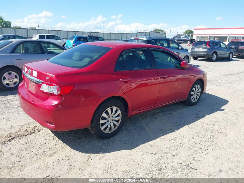 2012 Toyota Corolla Le VIN: 2T1BU4EE9CC889853 Lot: 39397919