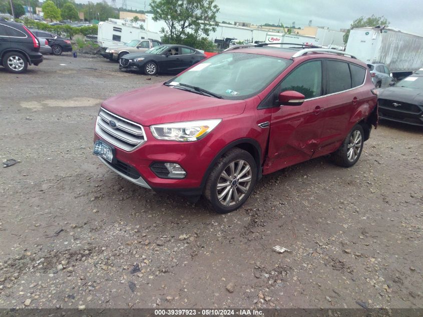 2018 Ford Escape Titanium VIN: 1FMCU9J93JUC53869 Lot: 39397923