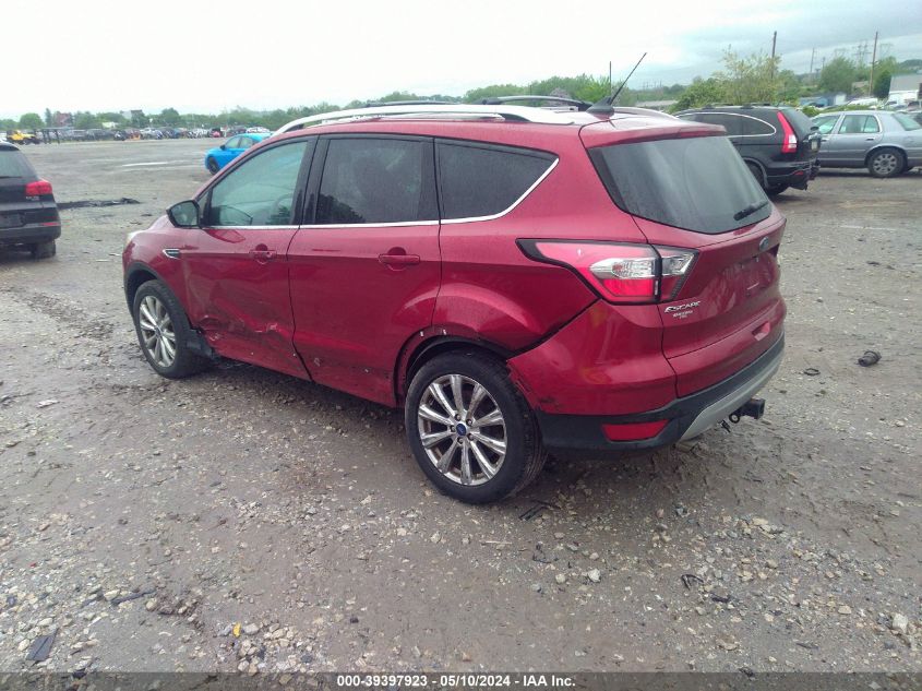 2018 FORD ESCAPE TITANIUM - 1FMCU9J93JUC53869